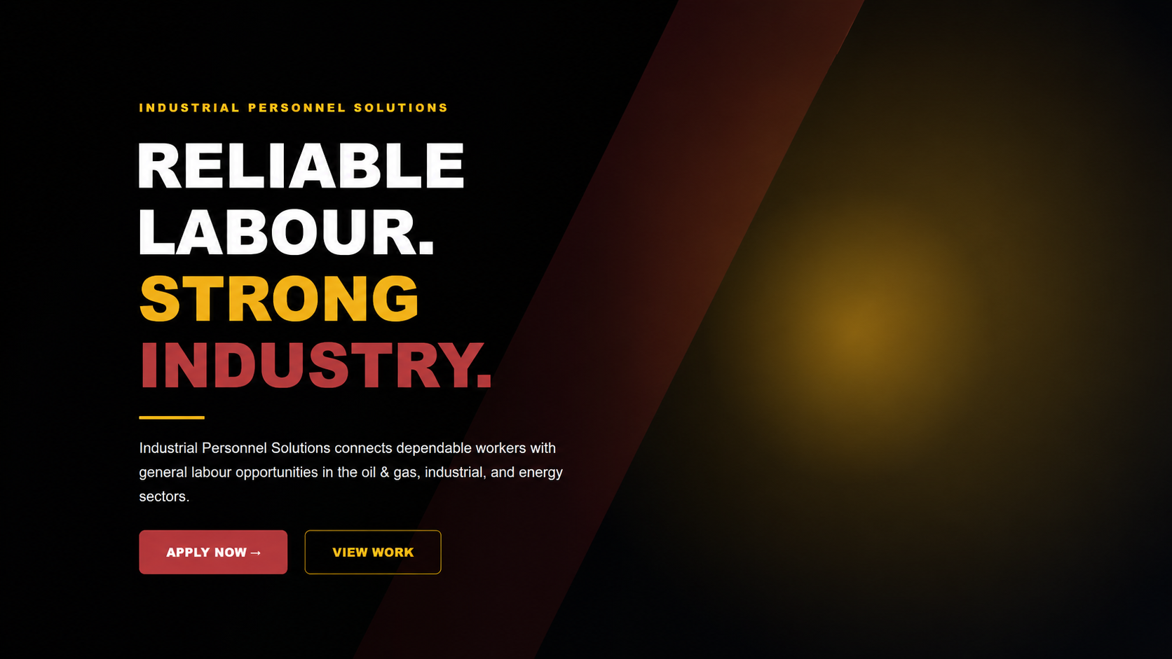 Industrial Personnel Solutions website preview